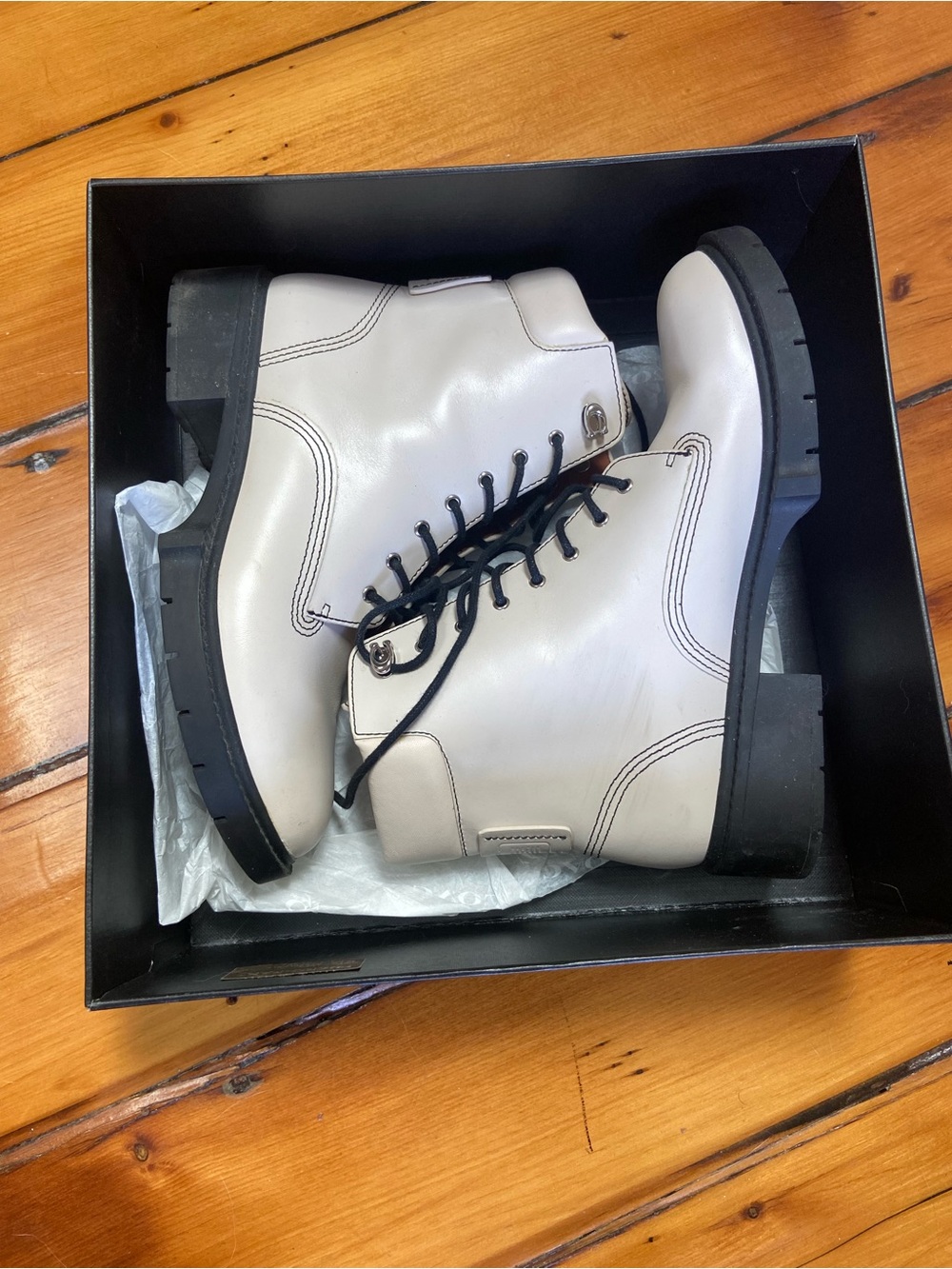 Coach Women’s Lorimer Leather Boots